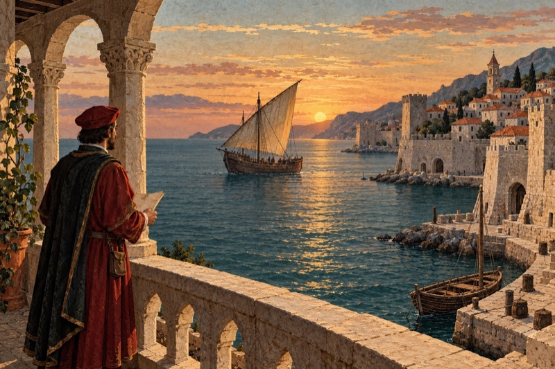 العدد وراء المرفأ