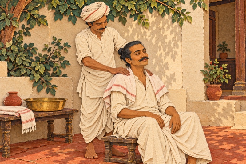 اليدان قبل الرغوة